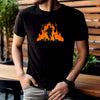 T-Shirt "Dieter" mit Motivdruck Feuerwehr