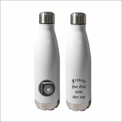 Thermosflasche "Nico" mit Logo Fleischer