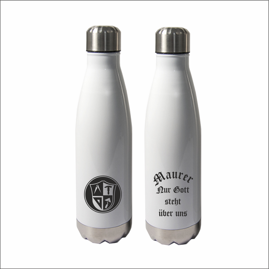 Thermosflasche "Nico" mit Logo Maurer