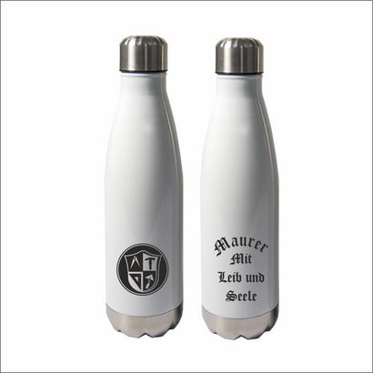 Thermosflasche "Nico" mit Logo Maurer