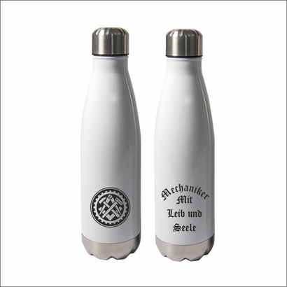 Thermosflasche "Nico" mit Logo Mechaniker