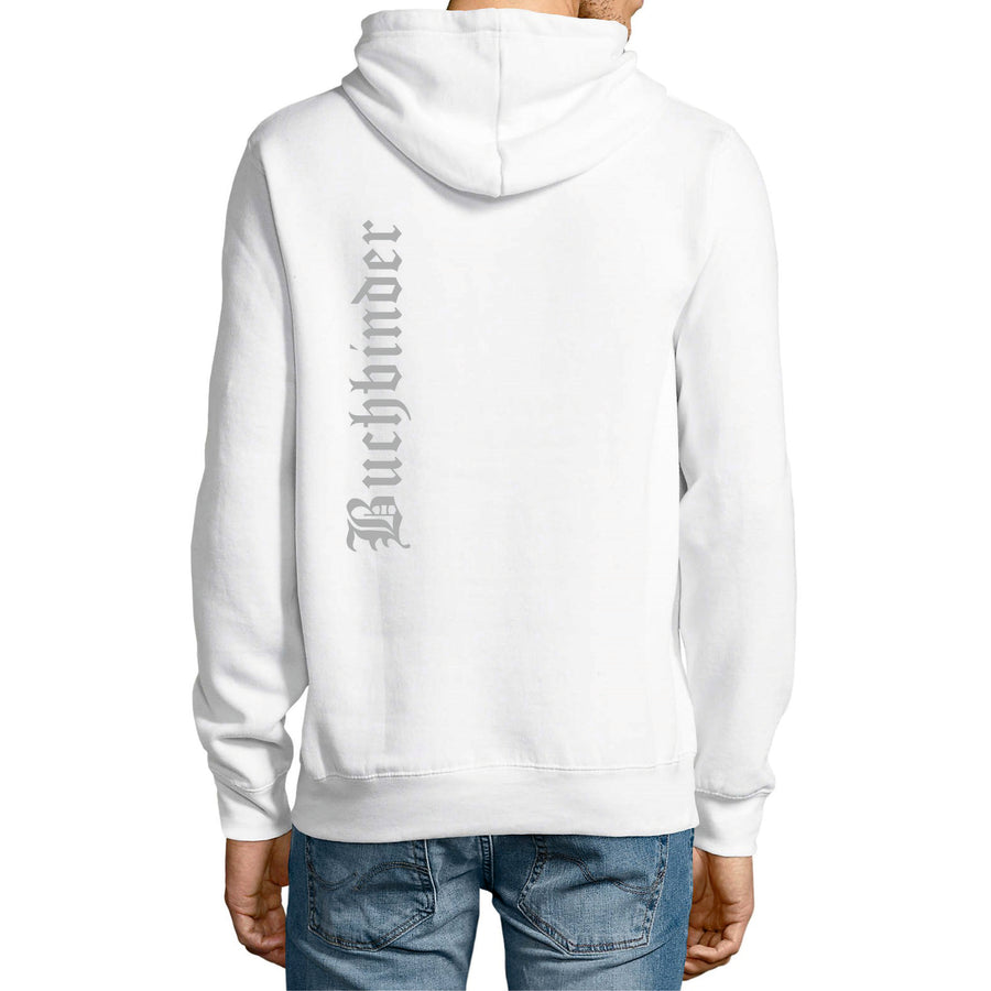 Kapuzen-Shirt "Bernhard" mit Zunftzeichen Buchbinder - Berufe Shirt für Handwerker