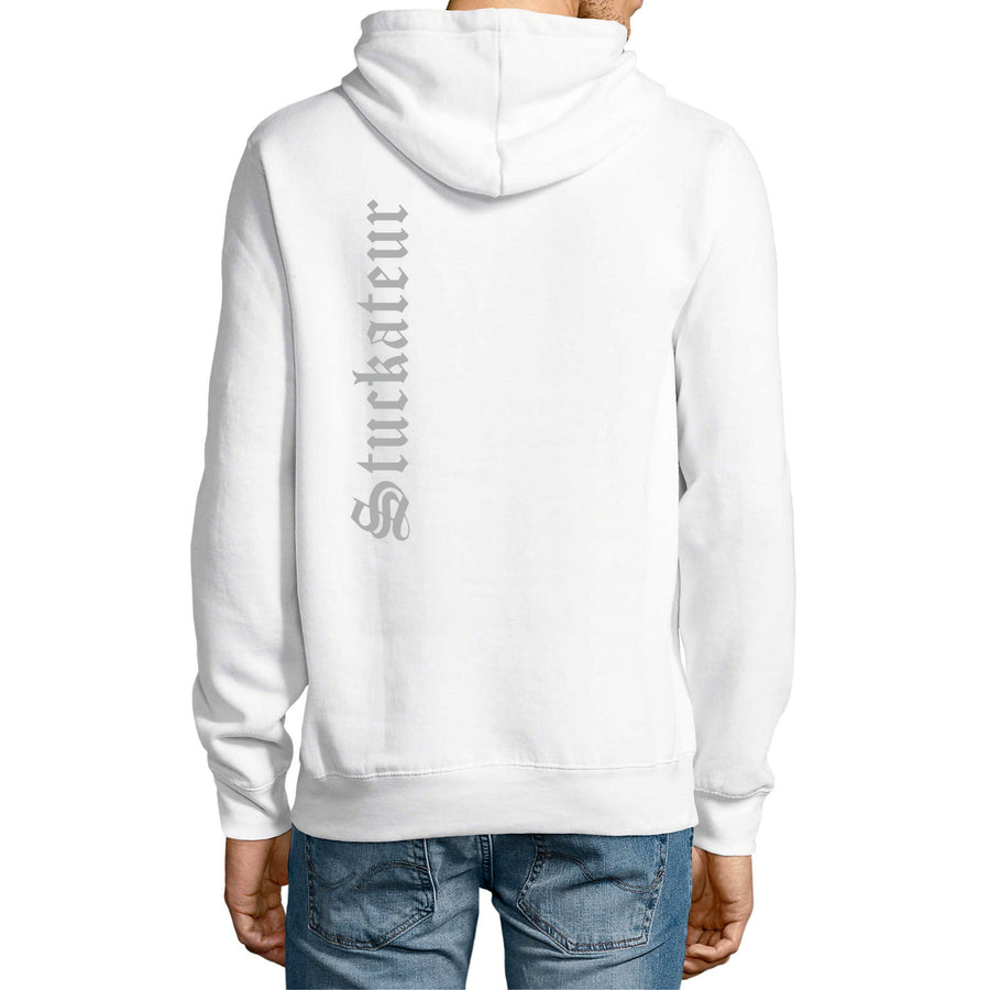 Kapuzen-Shirt "Bernhard" mit Zunftzeichen Stuckateur - Berufe Shirt für Handwerker