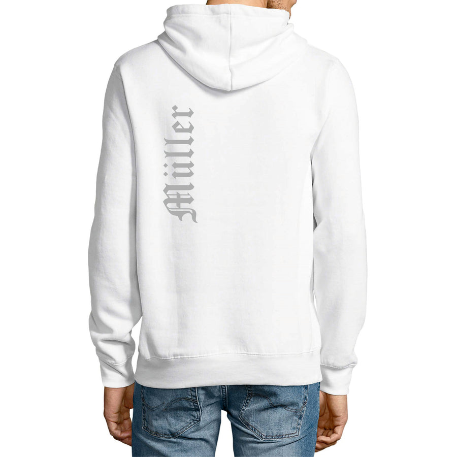 Kapuzen-Shirt "Bernhard" mit Zunftzeichen Müller - Berufe Shirt für Handwerker