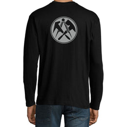 Long-Shirt "Peter" mit Zunftzeichen Dachdecker - Berufe Shirt für Handwerker