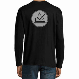 Long-Shirt "Peter" mit Zunftzeichen Tischler - Berufe Shirt für Handwerker