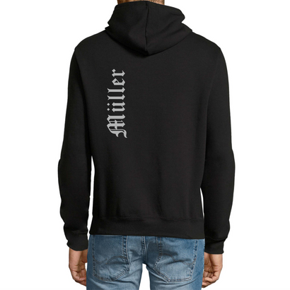 Kapuzen-Shirt "Andre" mit Zunftzeichen Müller - Berufe Shirt für Handwerker