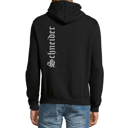 Kapuzen-Shirt "Andre" mit Zunftzeichen Schneider - Berufe Shirt für Handwerker